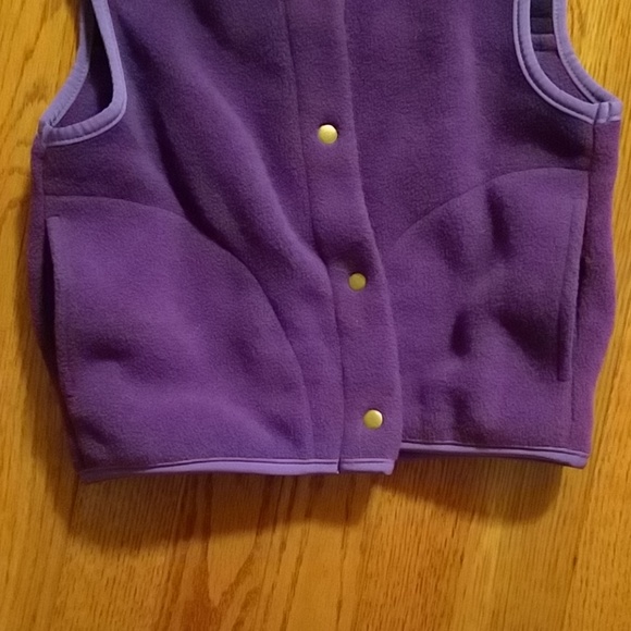 Red Rover Purple Fleece Vest, size 3 (3T-4T) - Picture 8 of 8
